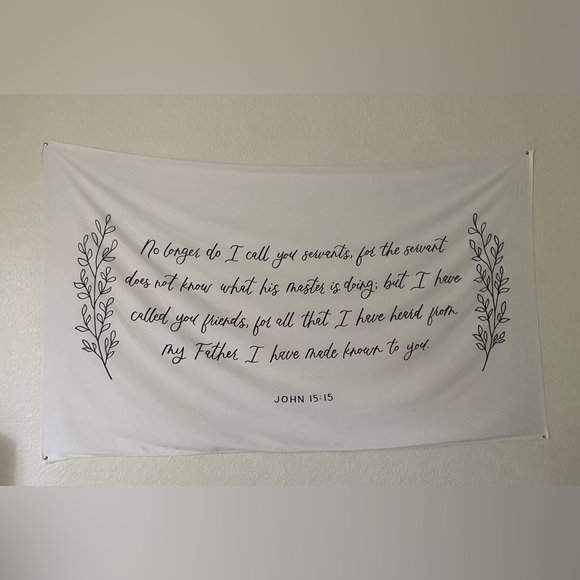 unbranded | Wall Decor | Custom Handwritten Bible Verse Scripture Home ...